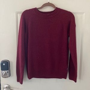 Fall raven wool sweater